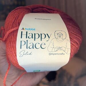 SOLDHobbii Happy Place Solid Maple Sirup#35  Yarn NWT SOLD OUT ONLINE- NOT AVAIL